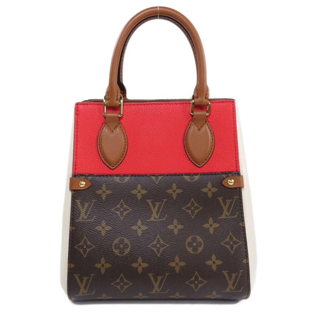 Louis Vuitton Monogram Tote Fold Canvas Handbag